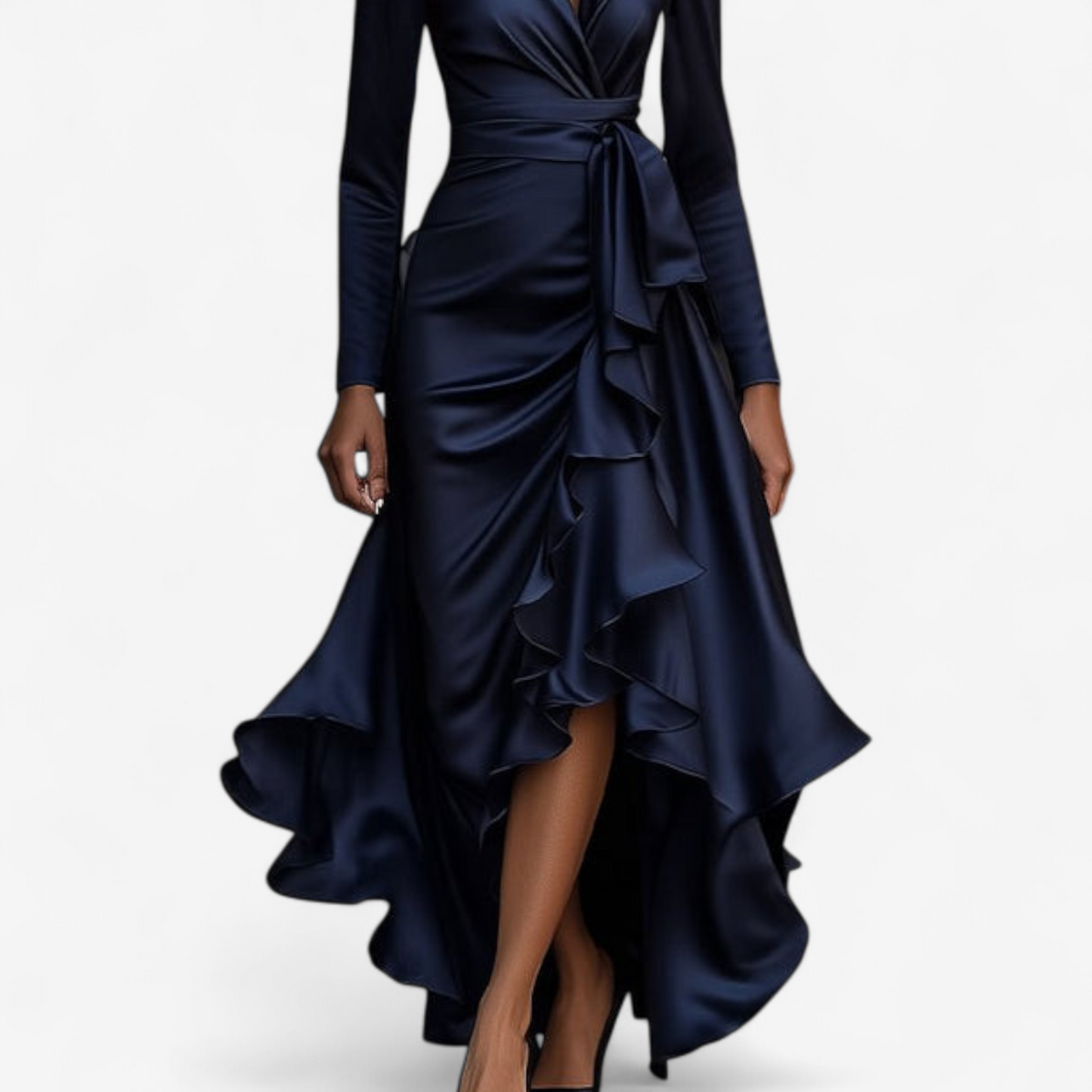 Qarine™ vestido de noche elegante