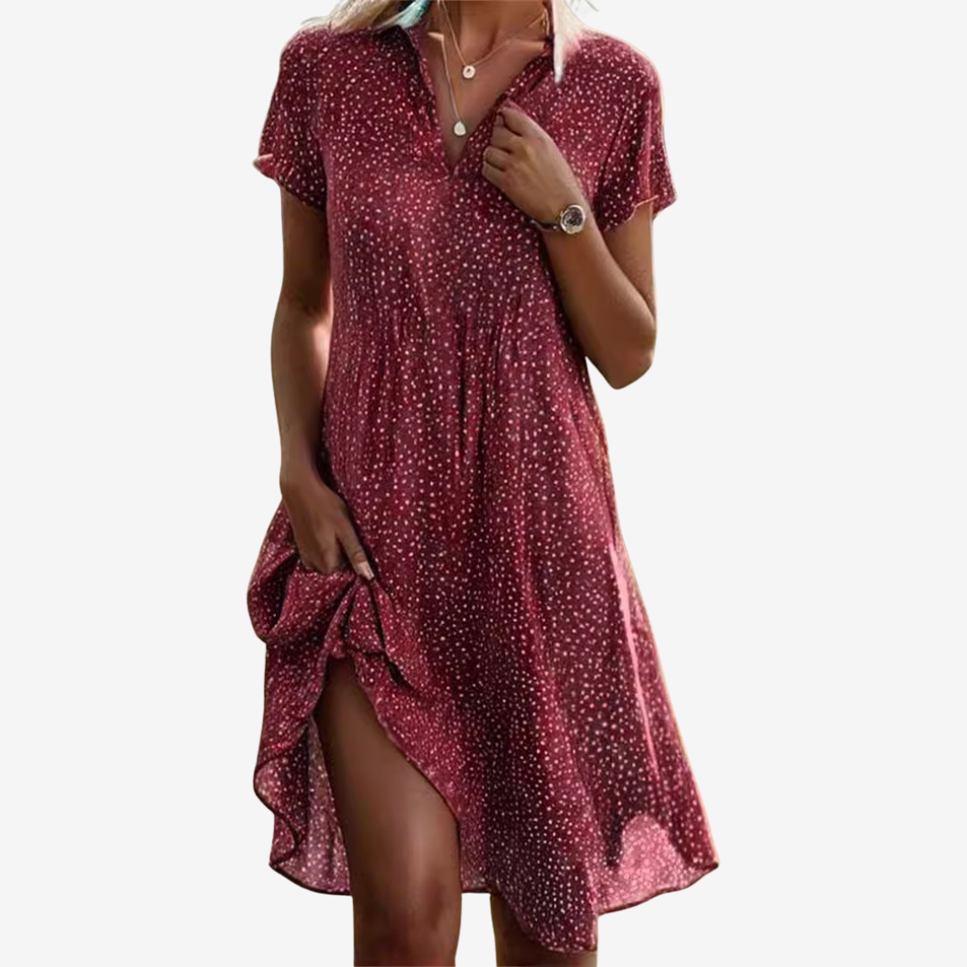 Valérie™ midi con cuello polo