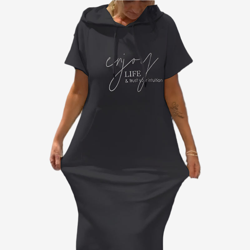 Kaia™ Vestido con capucha