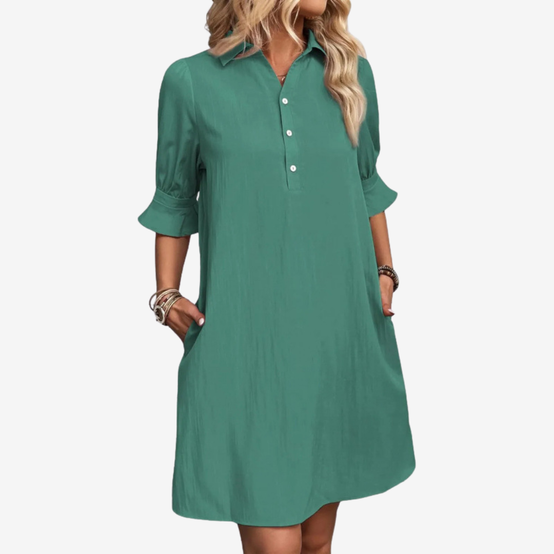 Lunaria™ Vestido camisero