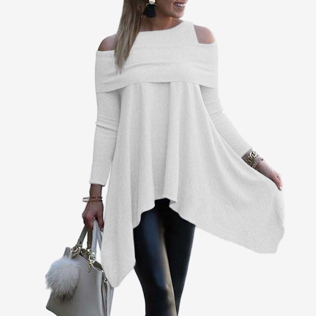 Malanie™ Vestido con hombros descubiertos