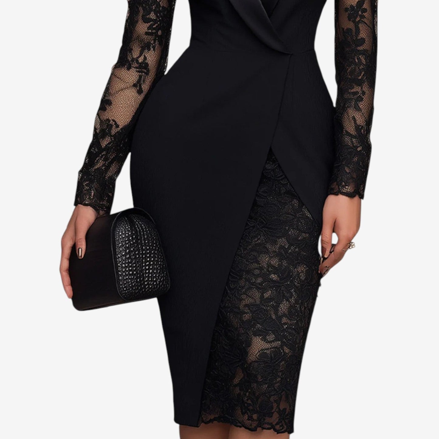 Annabelle™ Vestido elegante con encaje