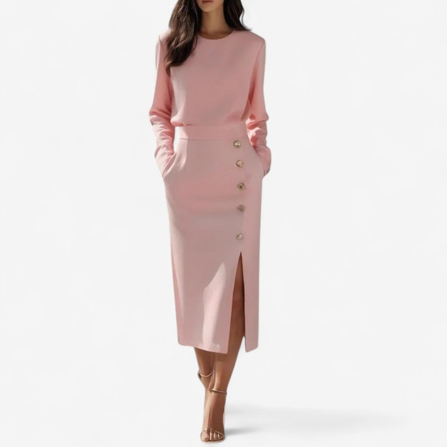 Cloé™ Vestido con abertura