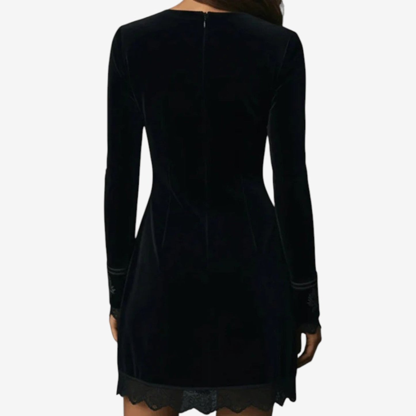 Vitali™ Vestido de terciopelo
