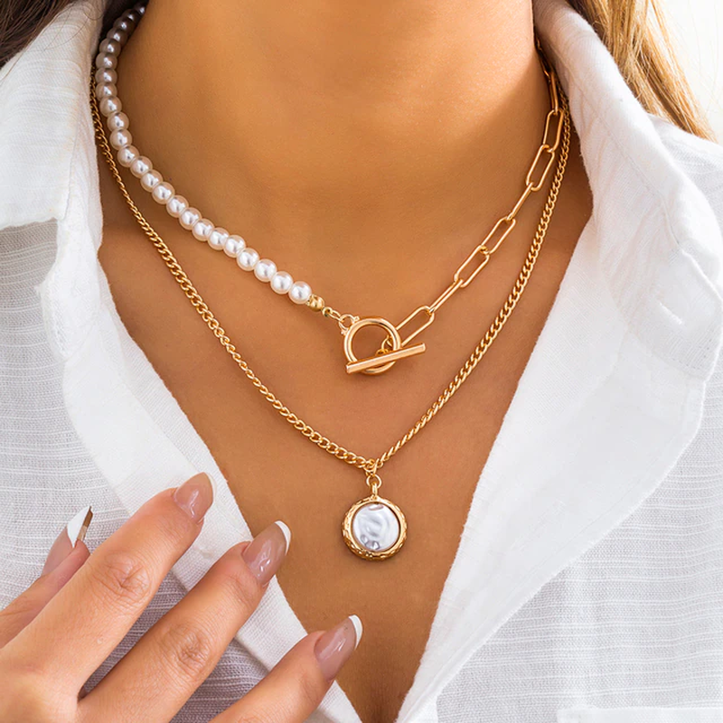 Jackie™ collar de perlas