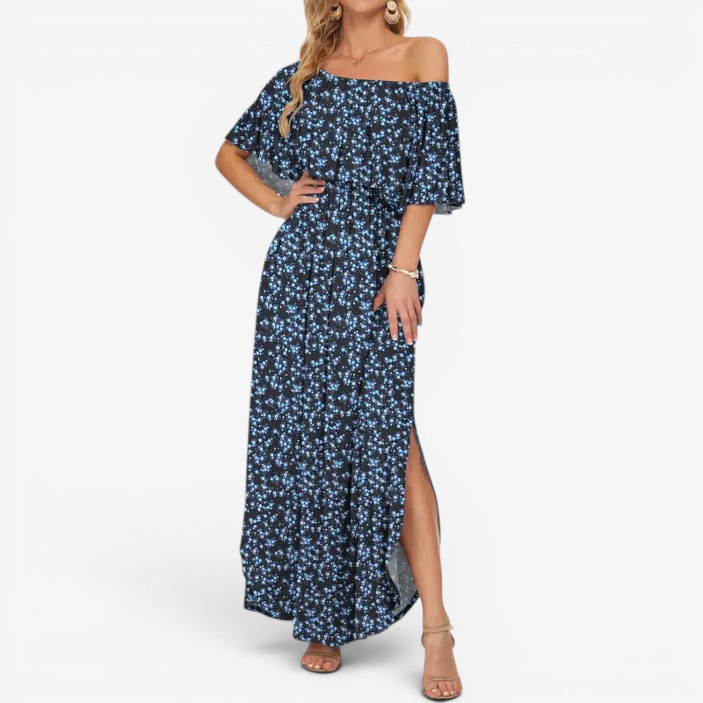 Macey™ Vestido maxi con abertura