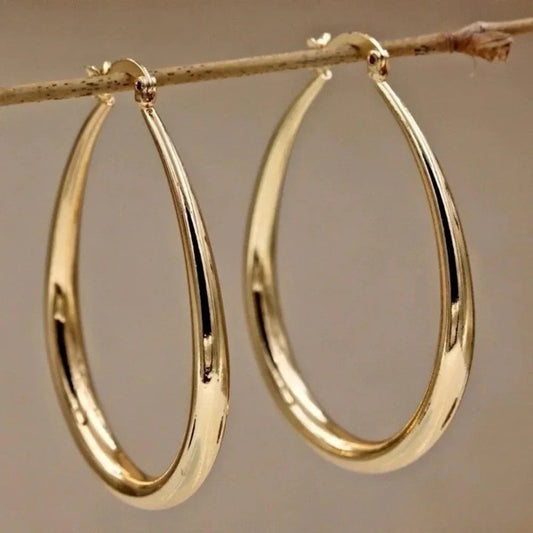 Denzel™ Pendientes de aro de oro