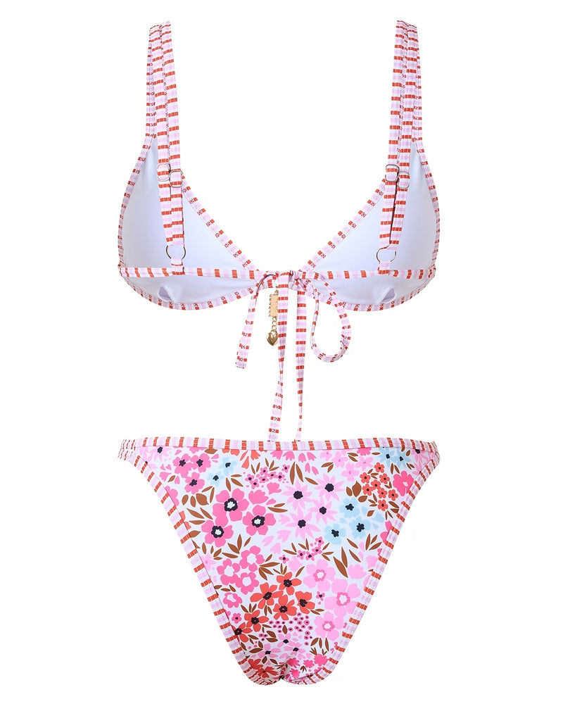 Bikini sexy floreado