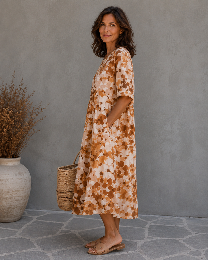 Vestido Holgado Floral
