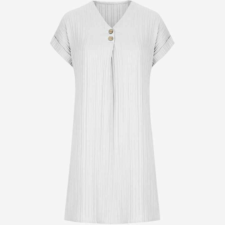 Romélie™ Jersey de punto canalé mini