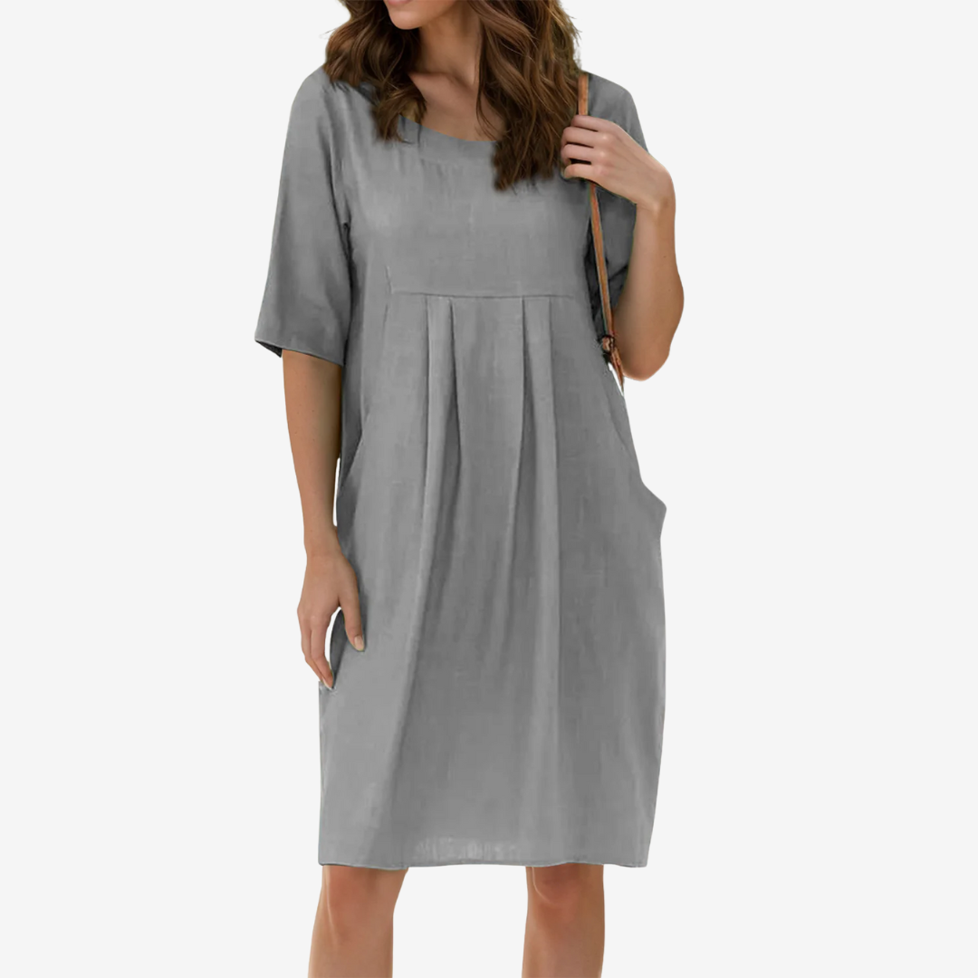 Anaëlle™ Midi con bolsillos