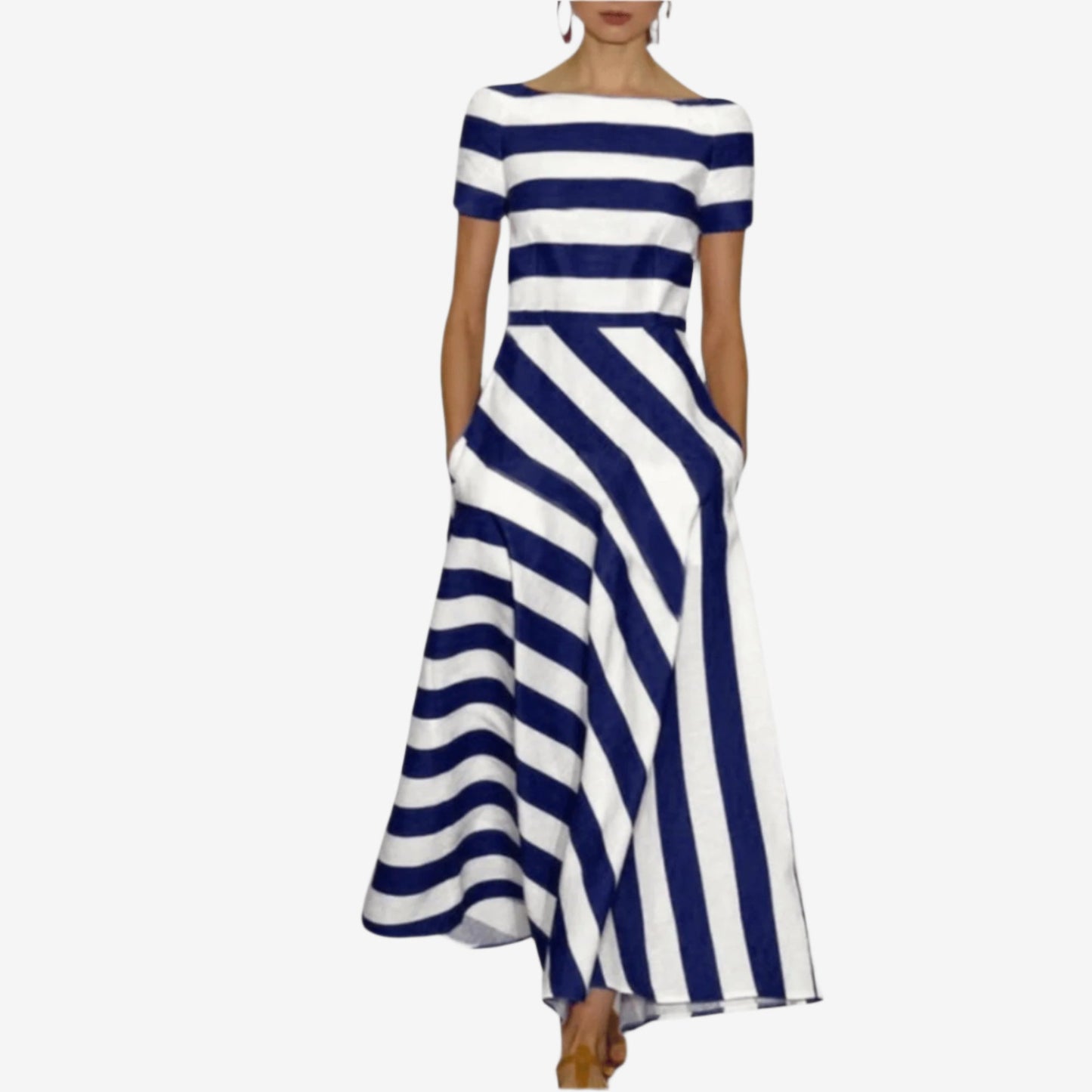 Elska™ Vestido ajustado a rayas
