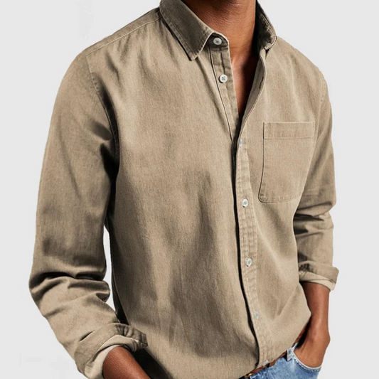 ALEXANDAR | CAMISA DE DENIM DE FIRMA