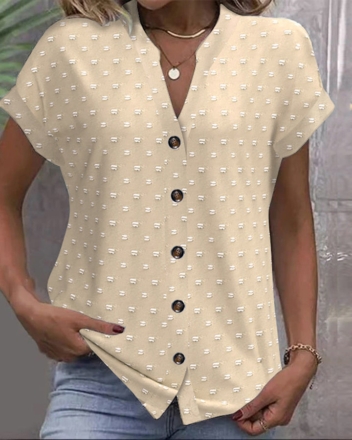 Blusa azul de hombros descubiertos