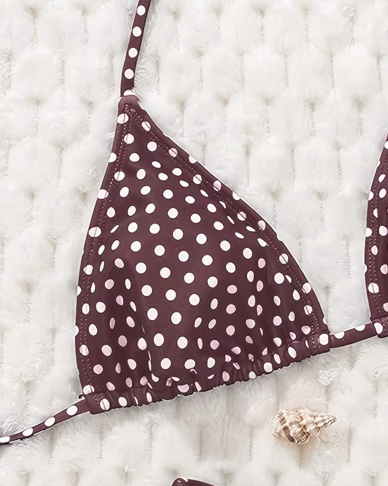 Bikini de tirantes a lunares