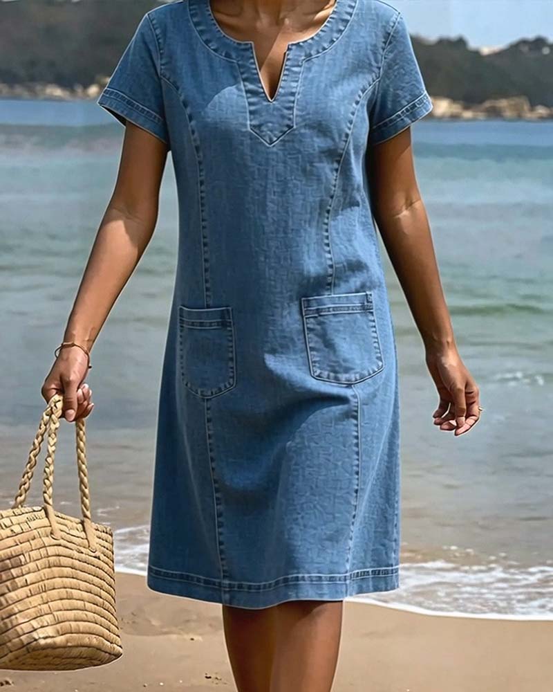 Carlotta | Vestido Vaquero