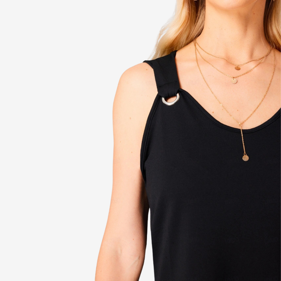 Laurine™ Detalles del vestido: metal