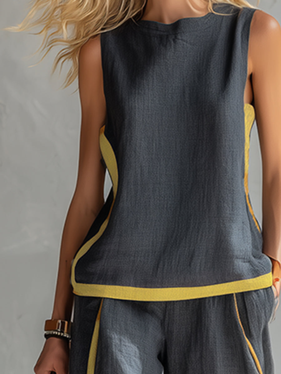 Leila | Elegante conjunto de dos piezas de tweed
