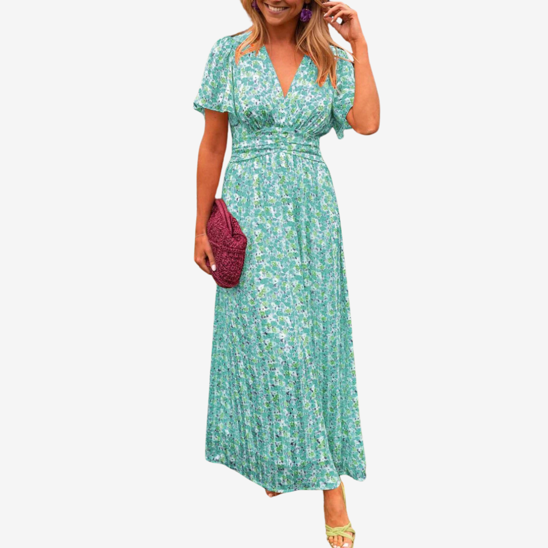 Lucie™ Vestido Flor del atardecer