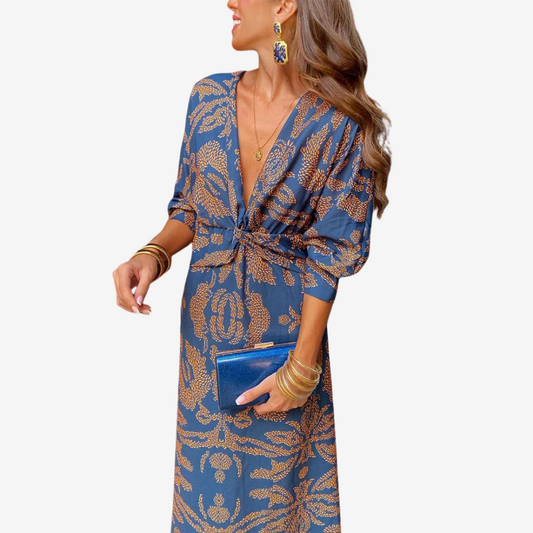 Doriane™ Midi con escote envolvente