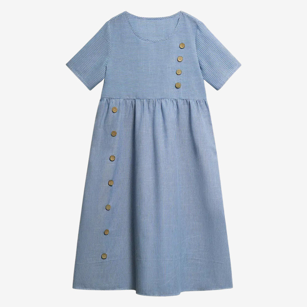 Liora™ Midi a rayas retro