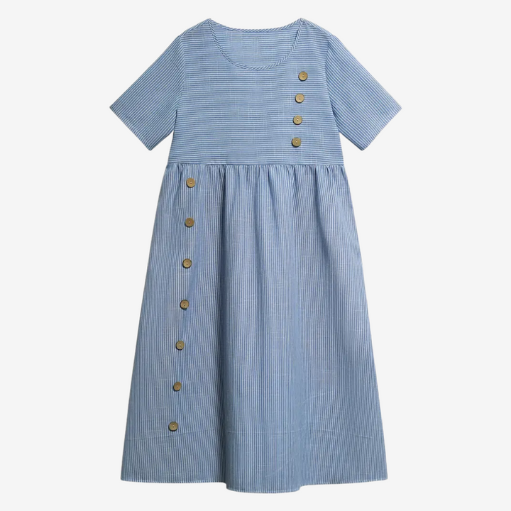 Liora™ Midi a rayas retro