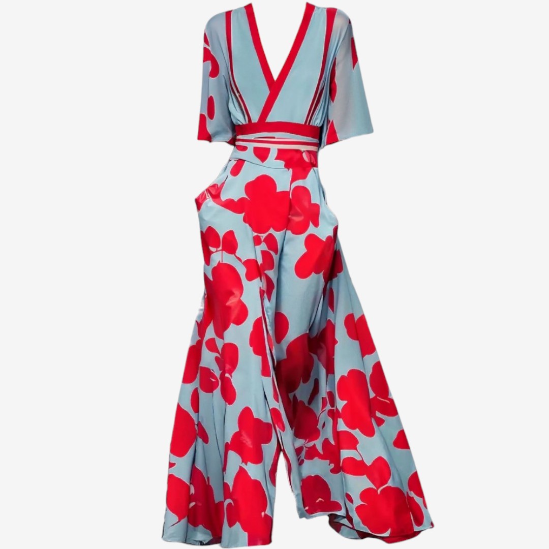 Éléonore™ Maxi escote en V fluido