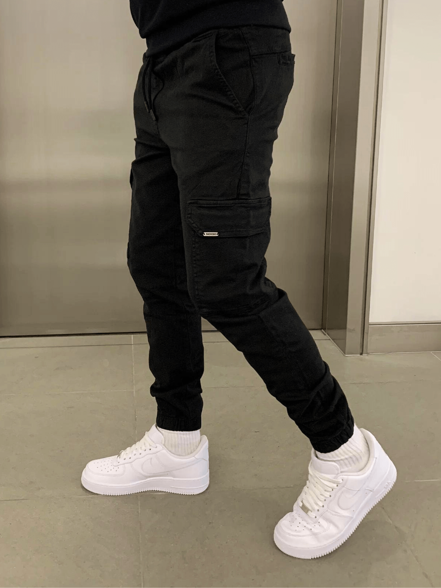 Laluna | Pantalón jogger cargo de ajuste 1+1 gratis