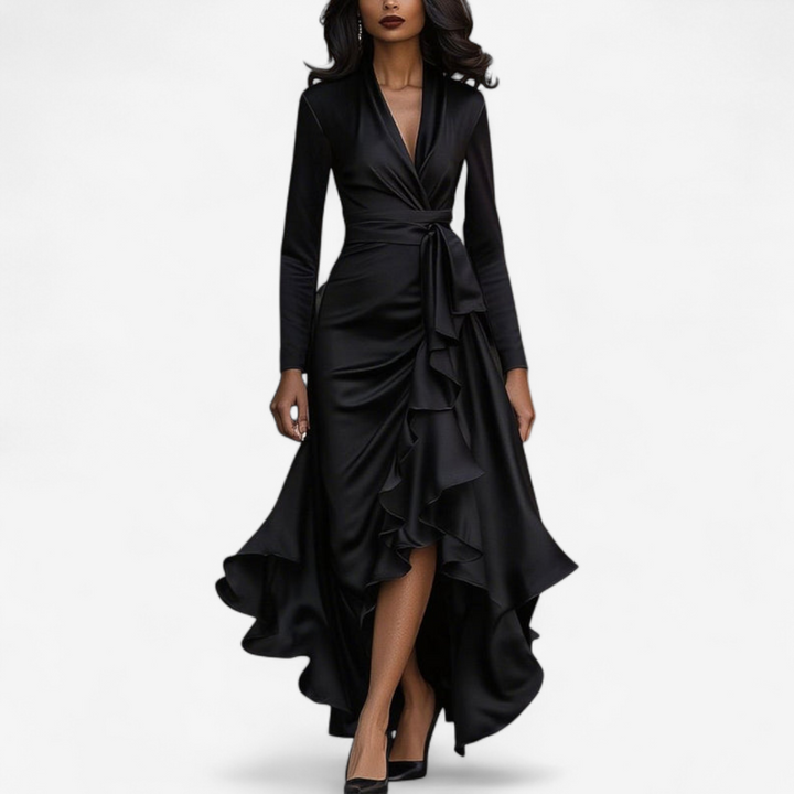 Qarine™ vestido de noche elegante