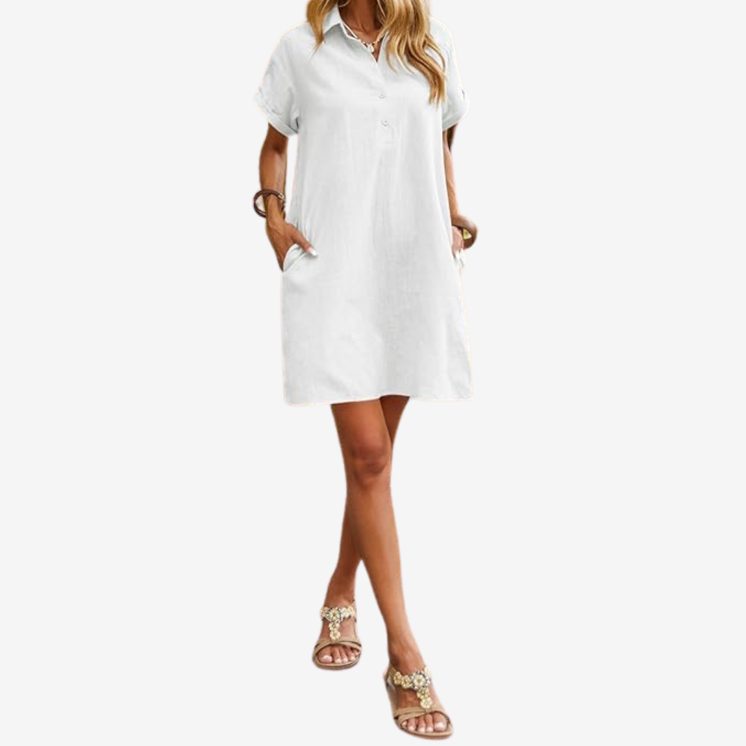 Sidonie™ Vestido ligero de lino