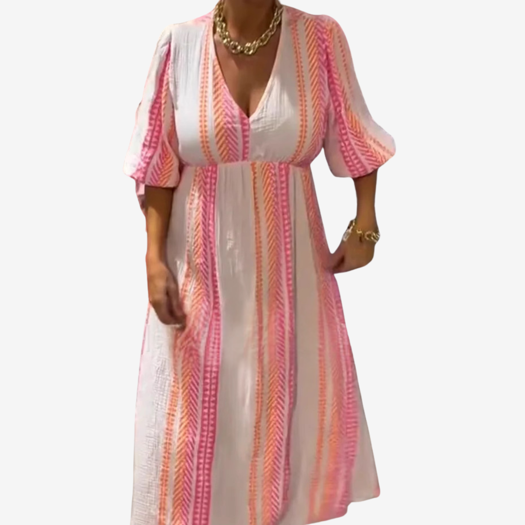 Rosetta™ Vestido con estampado de leopardo