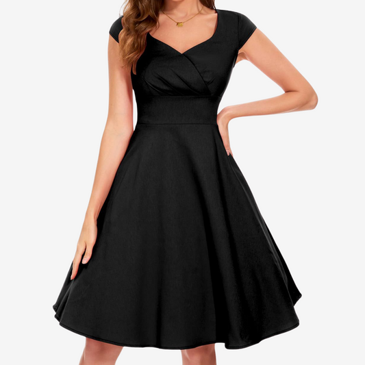 Laurena™ vestido de cóctel plisado