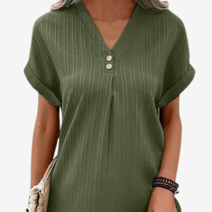 Romélie™ Jersey de punto canalé mini
