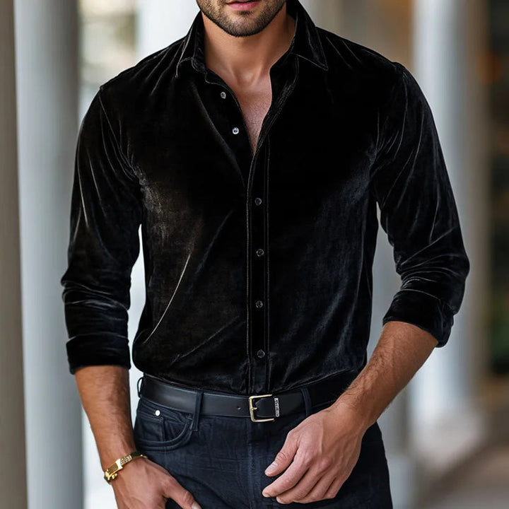 CAMISA DE TERCIPELO ELITE