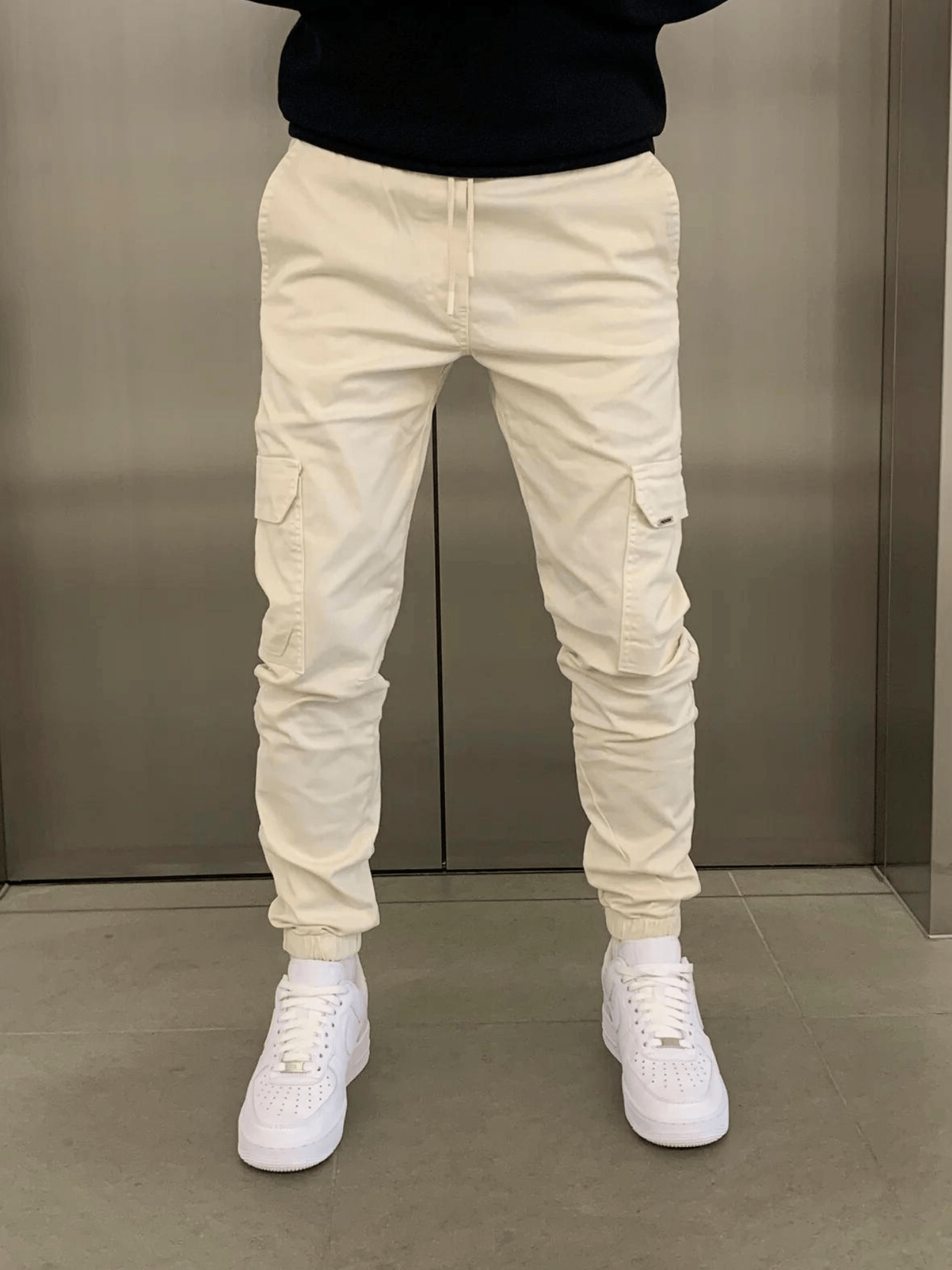 Laluna | Pantalón jogger cargo de ajuste 1+1 gratis