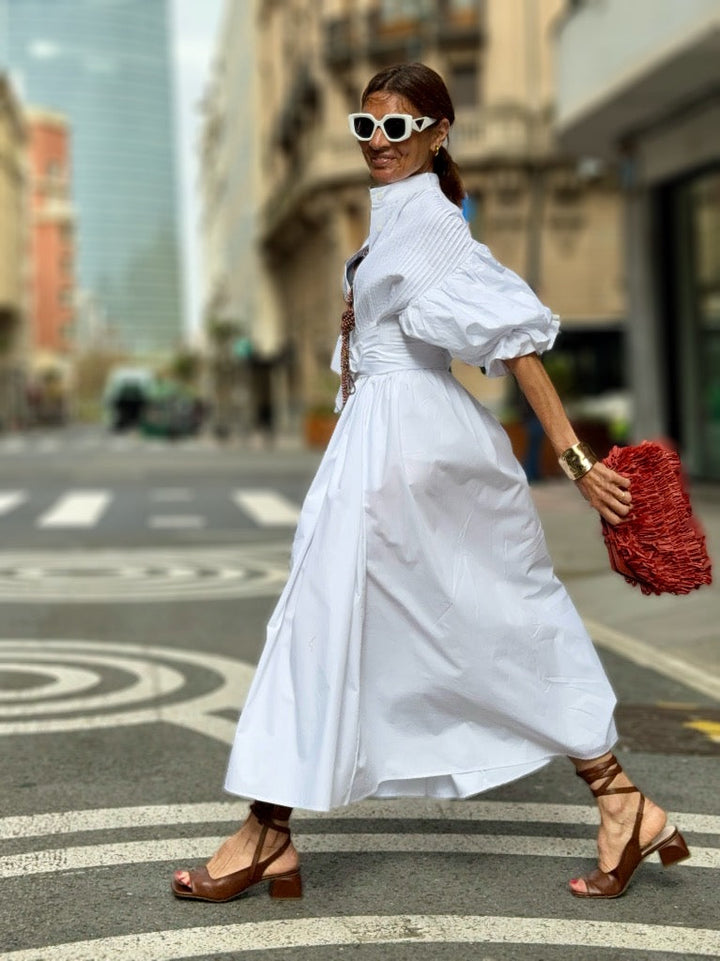 Vestido Phoebe Blanco