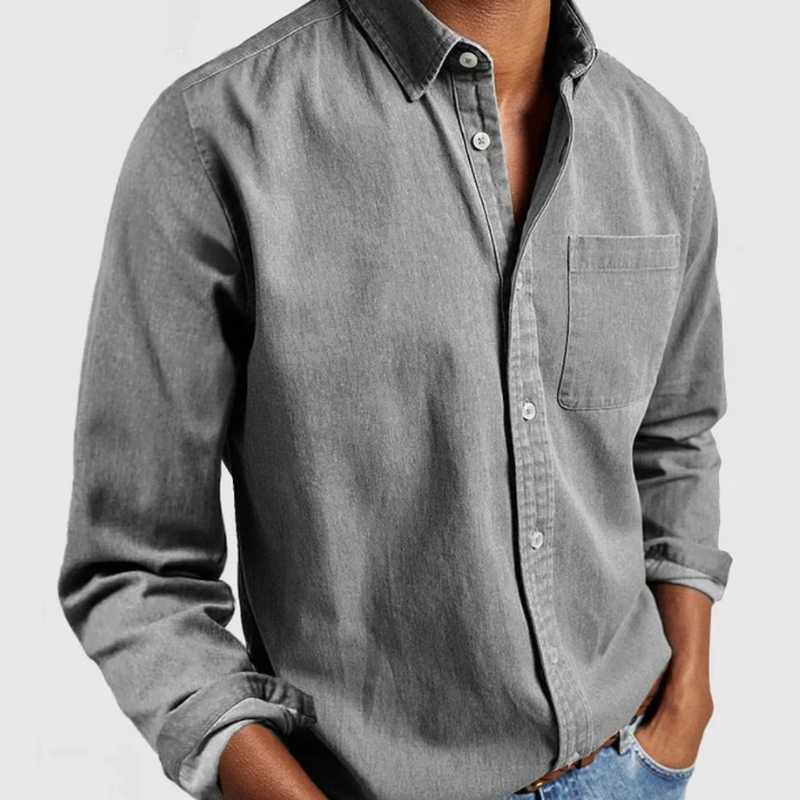 ALEXANDAR | CAMISA DE DENIM DE FIRMA