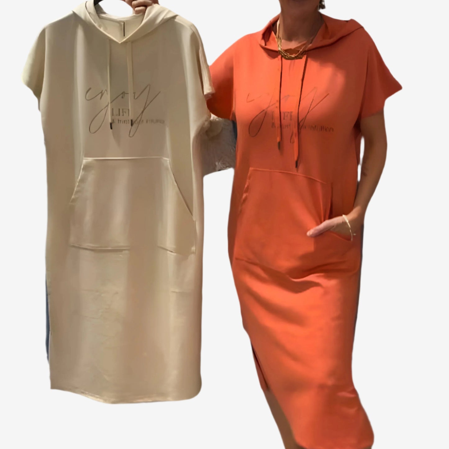 Kaia™ Vestido con capucha