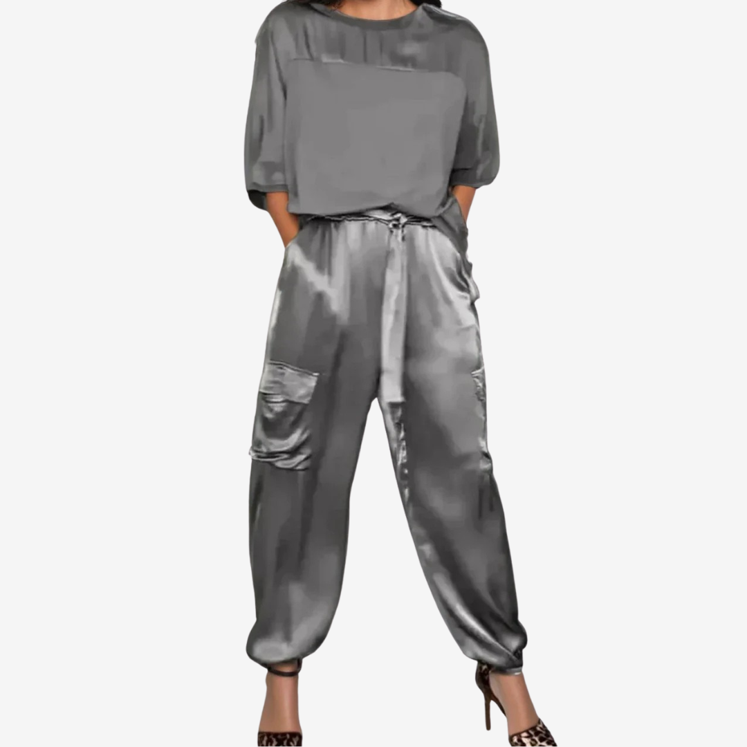 Ophélie™ Conjunto en raso