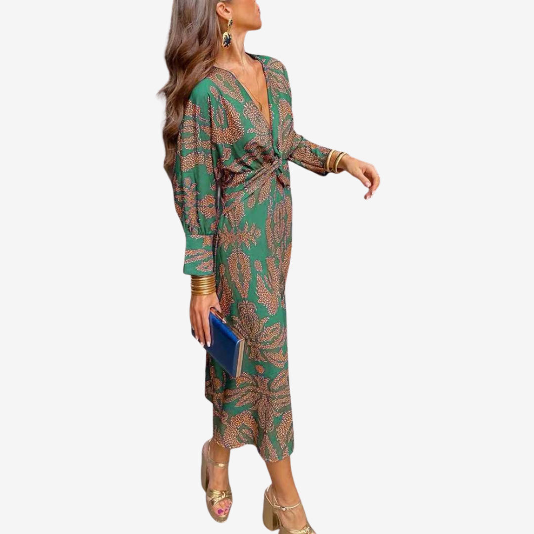 Doriane™ Midi con escote envolvente