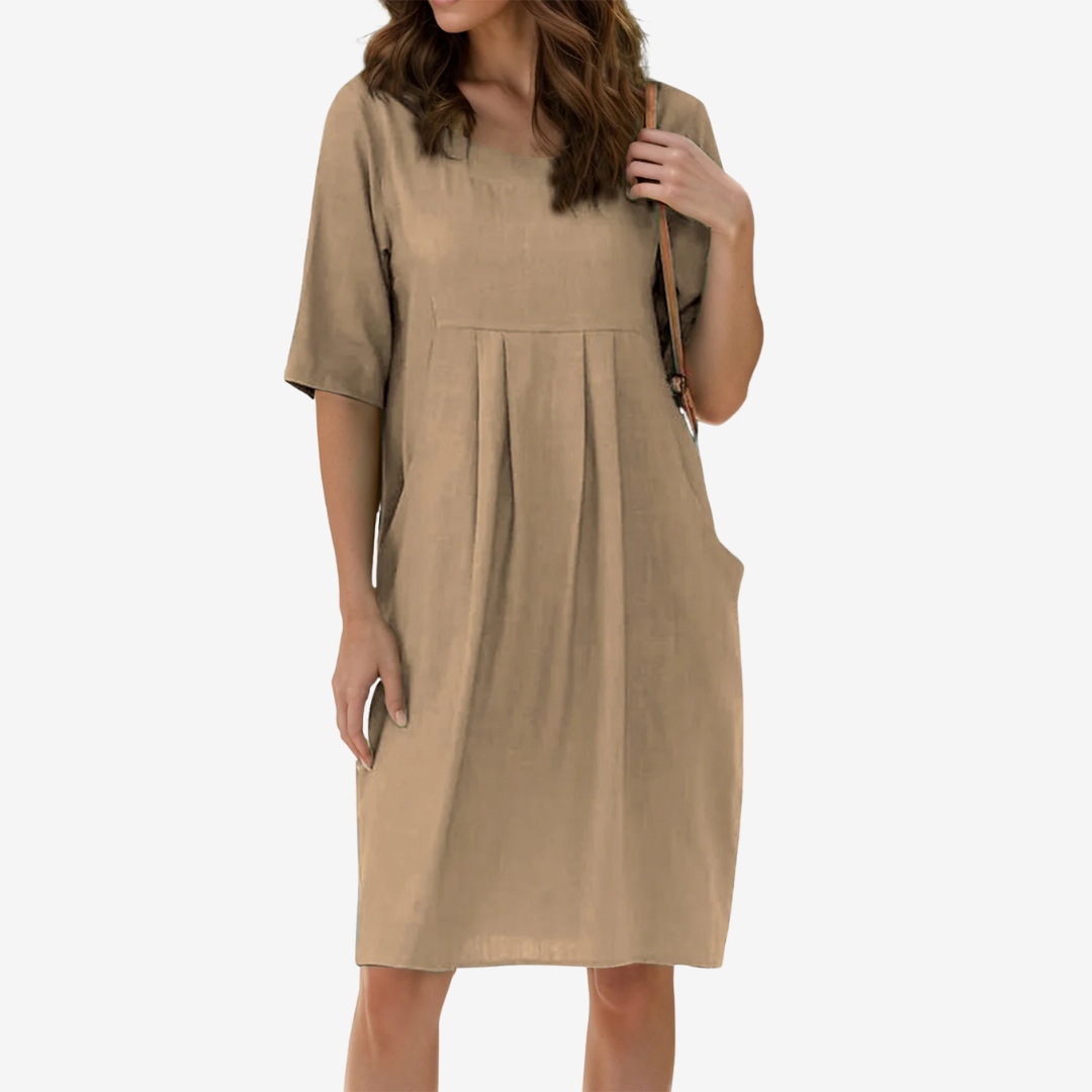 Anaëlle™ Midi con bolsillos