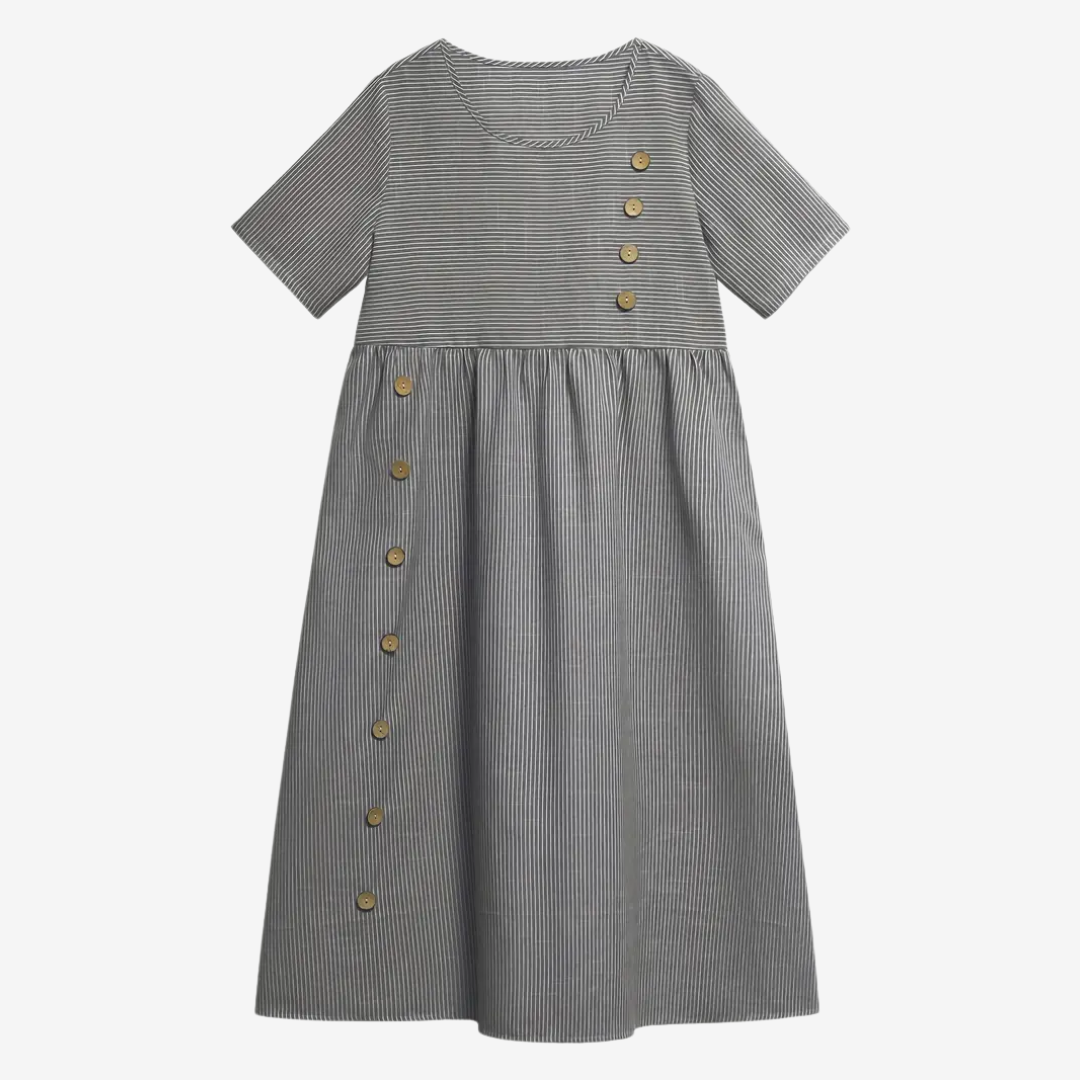 Liora™ Midi a rayas retro