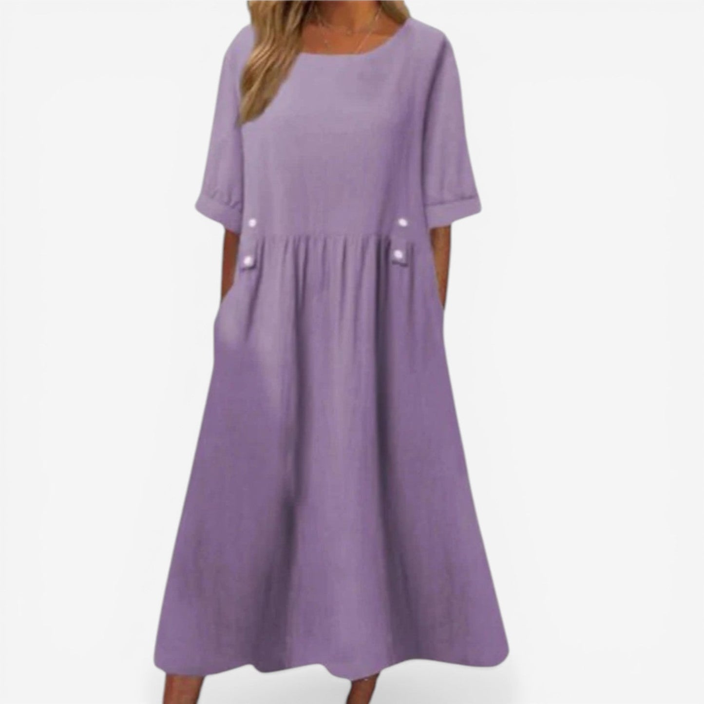 Grazia™ Vestido midi fluido