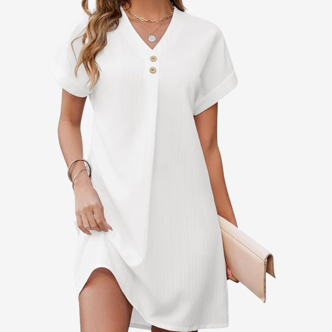 Romélie™ Jersey de punto canalé mini