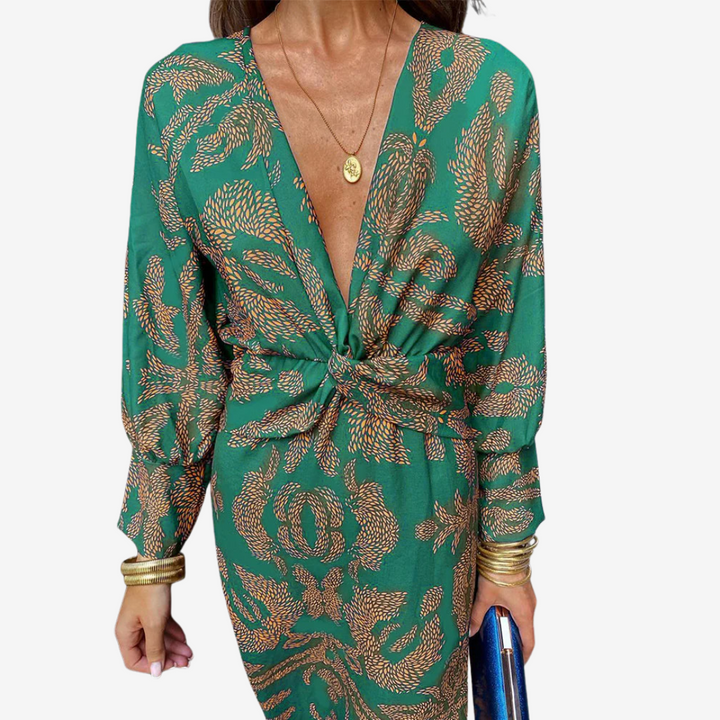 Doriane™ Midi con escote envolvente