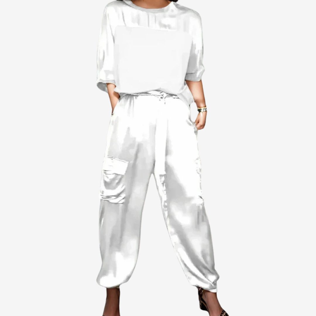Ophélie™ Conjunto en raso