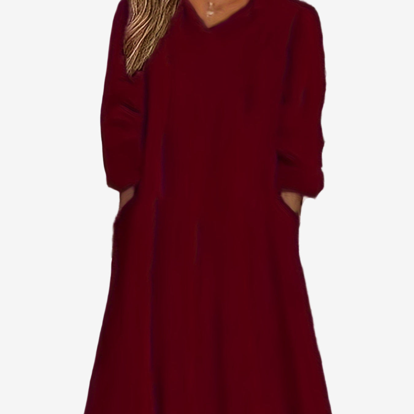 Layla™ Vestido de punto con capucha