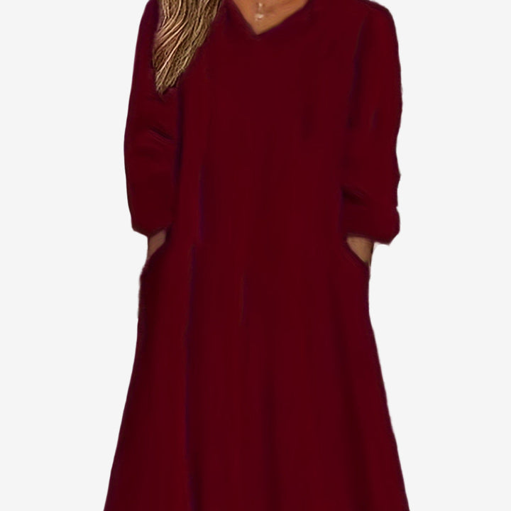 Layla™ Vestido de punto con capucha