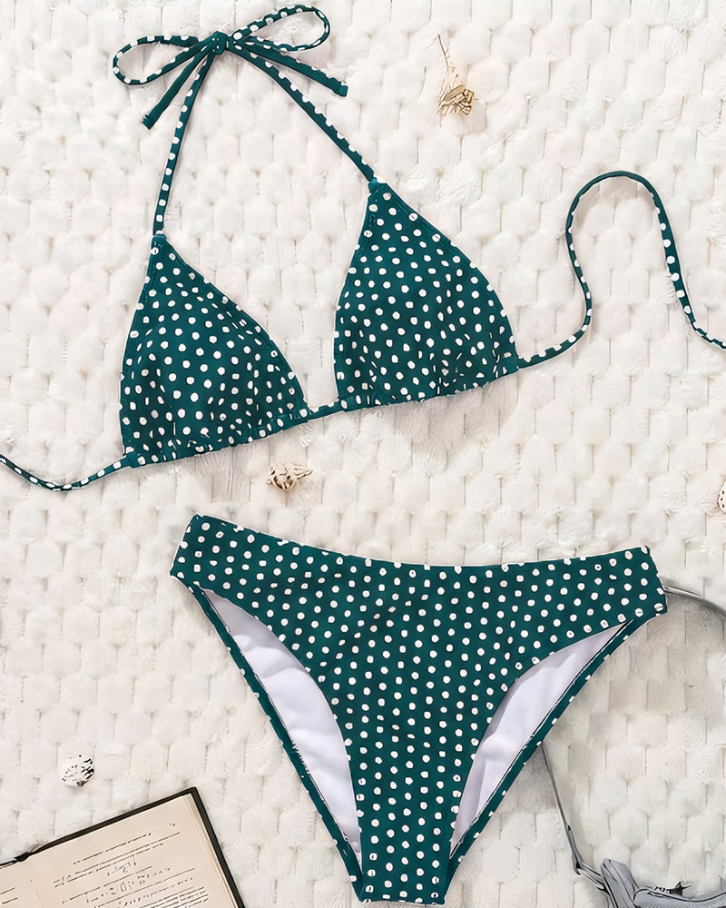 Bikini de tirantes a lunares