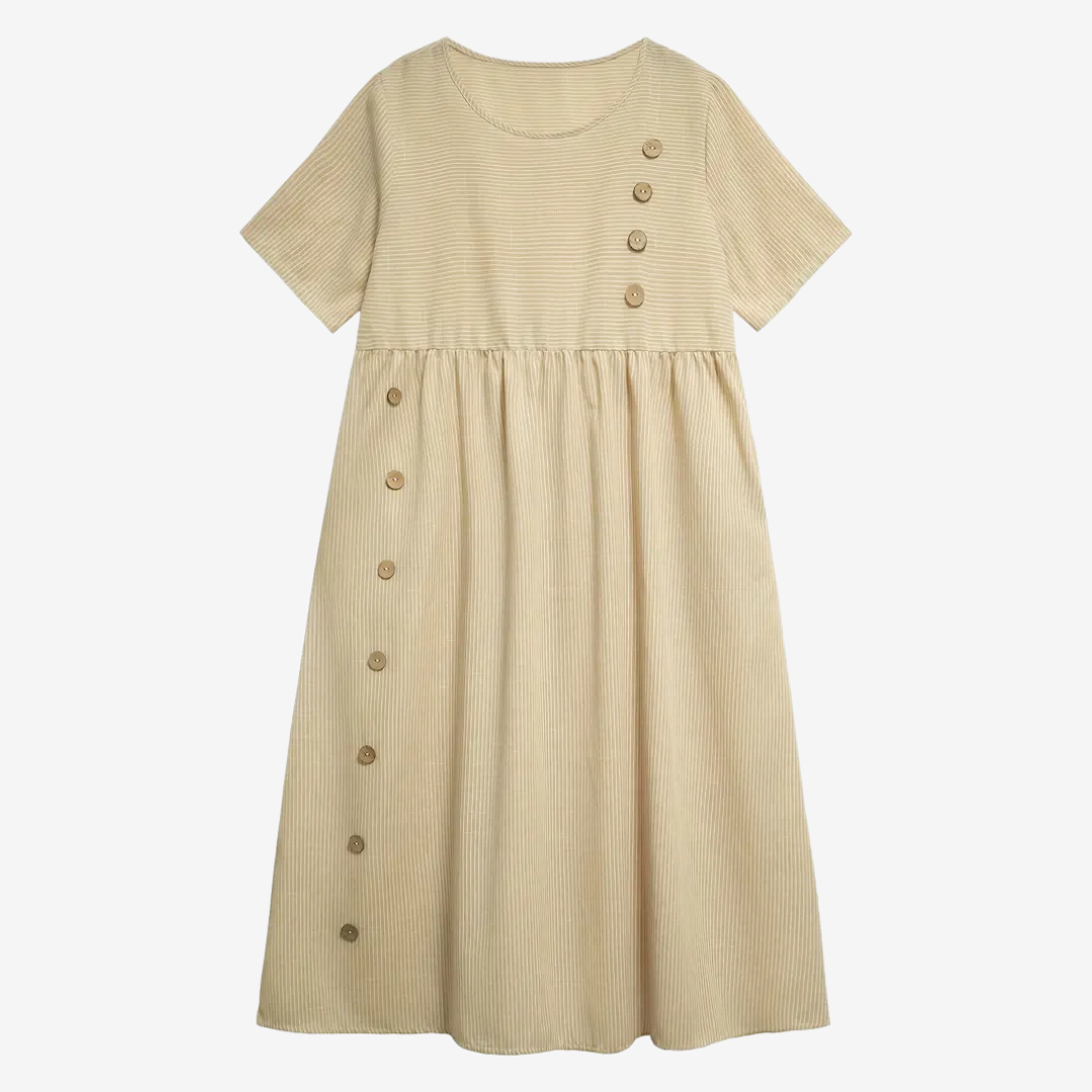 Liora™ Midi a rayas retro